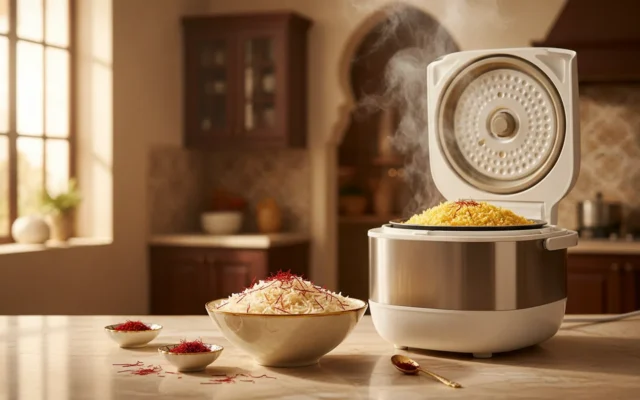 أفضل أرز للزعفران: بسمتي أم حبة طويلة؟ وطريقة الطبخ في جهاز الأرز الكهربائي