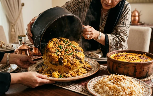 الزعفران في المطبخ الشامي والمصري: مقلوبة وأرز بالشعيرية وأرز معمر