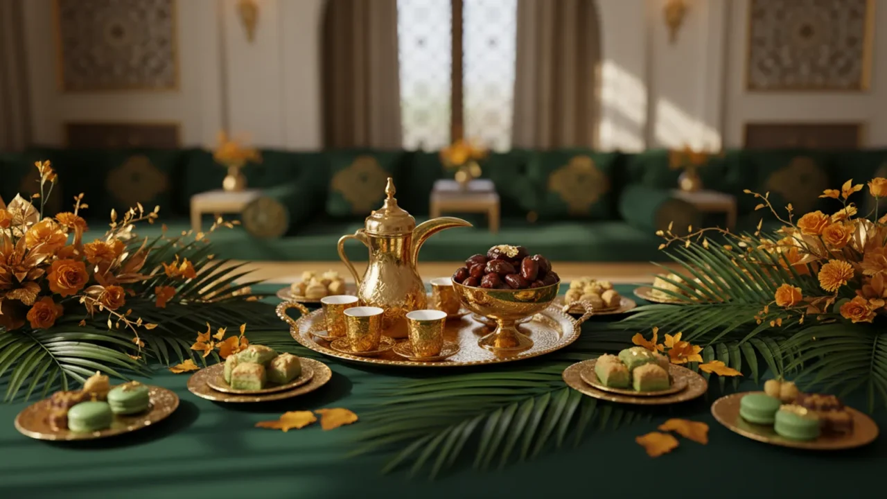 ضيافة اليوم الوطني بالزعفران